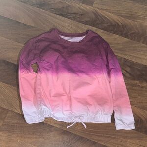 BCG Ombre Long Sleeve Tee - Purple and Pink